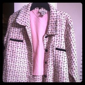 Blazer pink twill